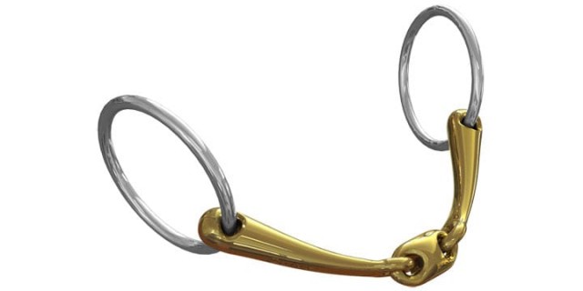 Neue Schule Tranz Lozenge Loose Ring Bradoon (14mm Mouthpiece/55mm Ring)