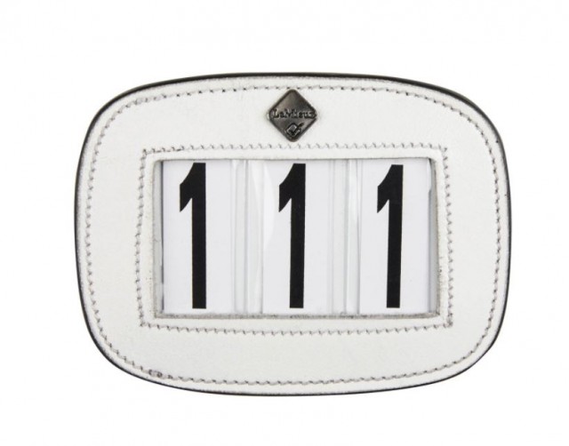 LeMieux Saddle Pad Number Holder (White)
