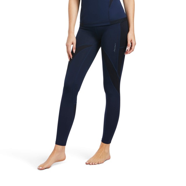 Ariat Women's Ascent Half Grip Tight (Navy)