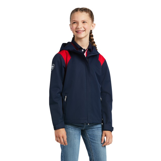 Ariat Youth's Spectator Waterproof Jacket (Team Navy)