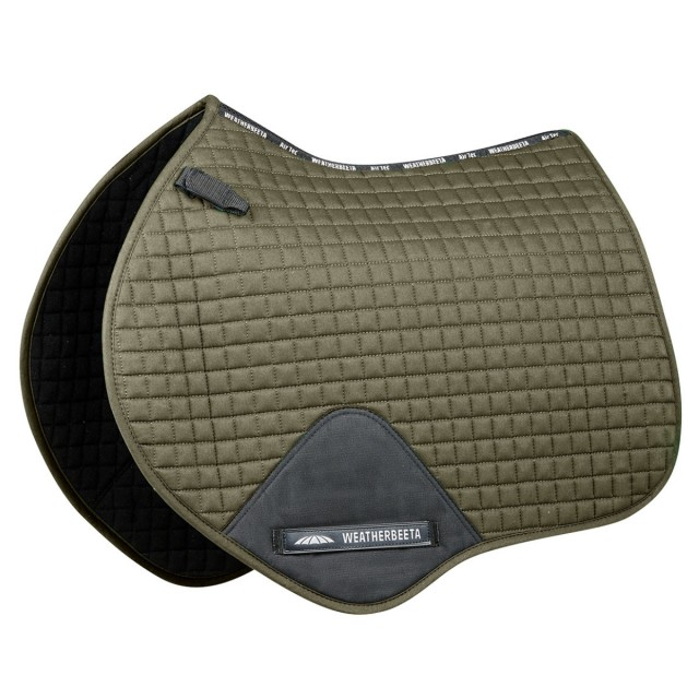 Weatherbeeta Prime Jump Shaped Saddle Pad (Olive)