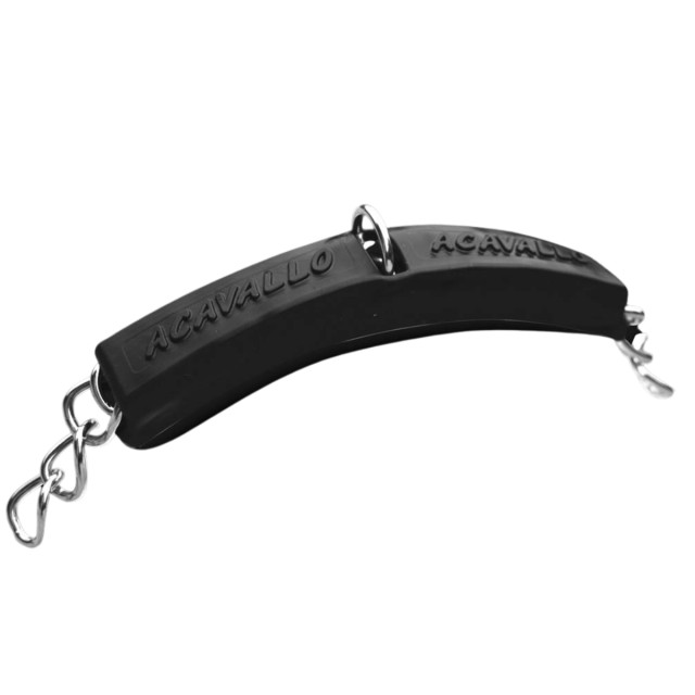 Acavallo Gel Curb Chain Guard (Black)