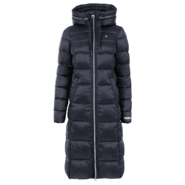 Cavallo Ladies Ebru Quilted Coat (Dark Blue)