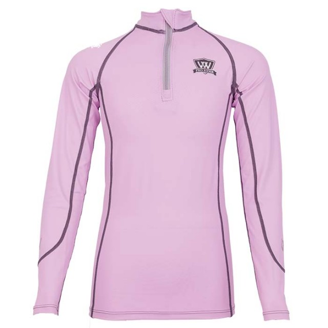 Woof Wear Young Rider Pro Performance Shirt (Lilac)