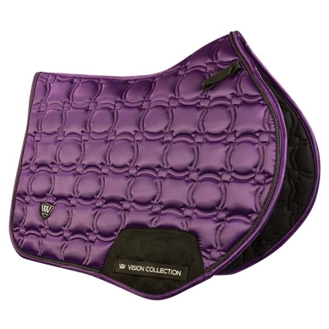 Woof Wear Vision Close Contact Saddle Cloth (Damson)