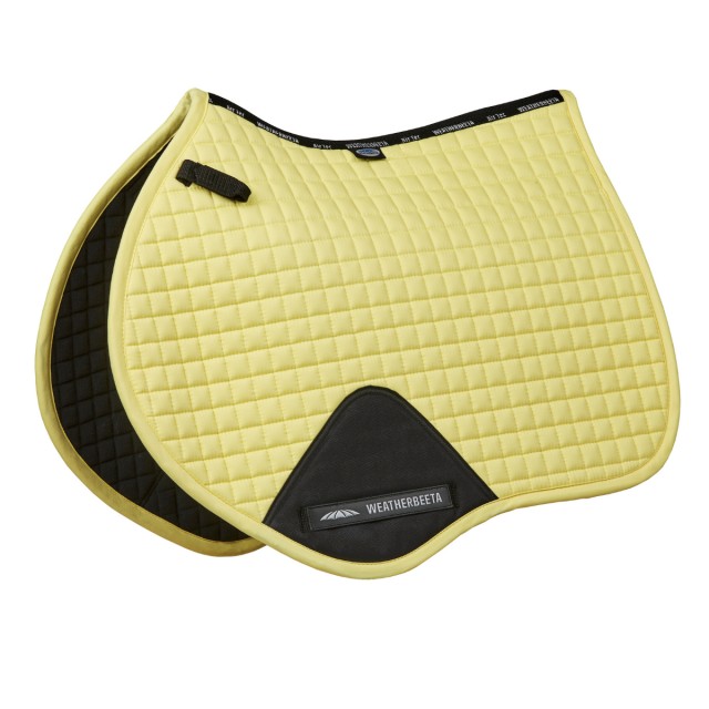 Weatherbeeta Prime Jump Shaped Saddle Pad (Butter)