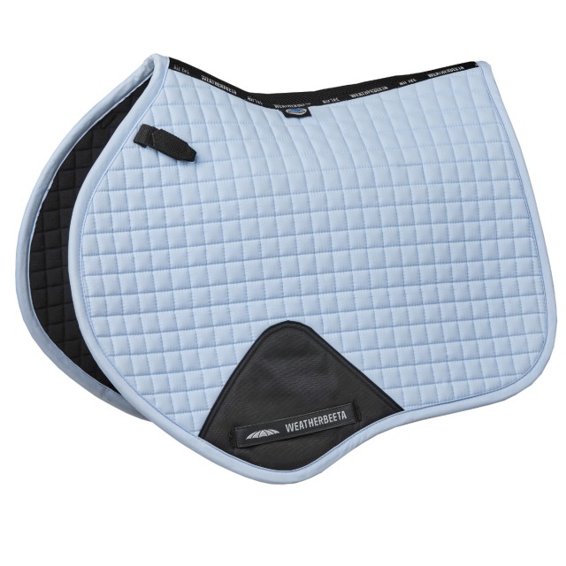 Weatherbeeta Prime Jump Shaped Saddle Pad (Ice Blue)