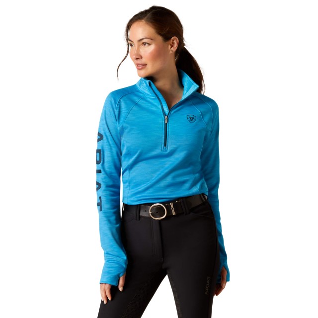 Ariat Women's Tek Team 1/4 Zip (Hawaiian Surf)