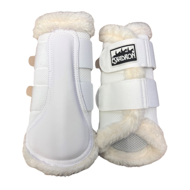 Eskadron Classic Mesh Brushing Boots (White)