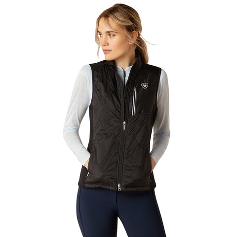 Ariat Womens Fusion Insulated Vest (Black)