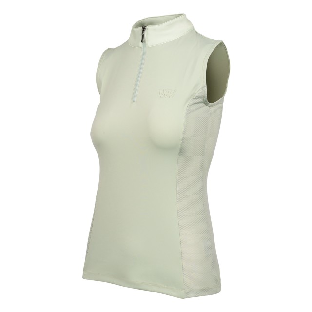 Woof Wear Ladies Sleeveless Tech Riding Shirt (Sage Green)