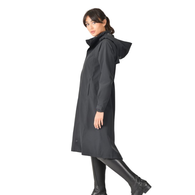 Long Line Riding Jacket Weatherbeeta Windbreaker Longline Riding Jacket (Black) - Cool Equestrian