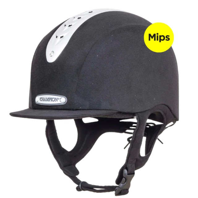Champion Revolve Junior X-Air Peaked Helmet With Mips (Black)