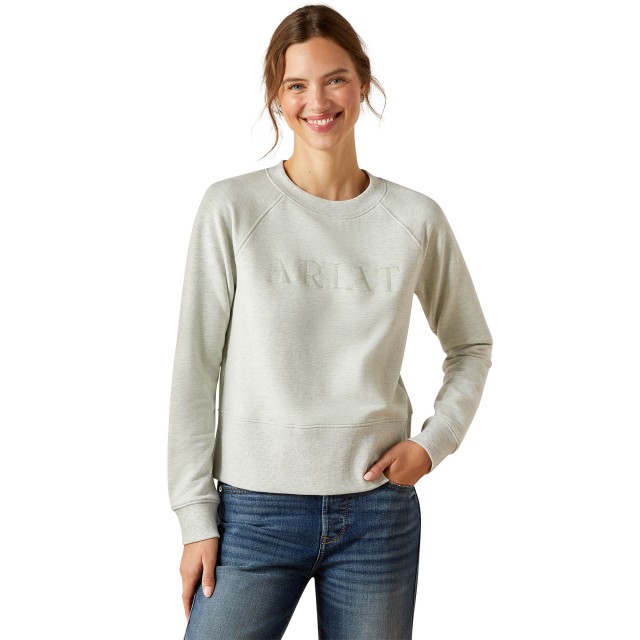 Ariat Women's Martine Sweatshirt (Heather Grey)