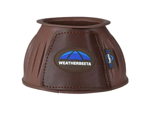 Weatherbeeta Tough-Tec Prime Rubber Overreach Boots (Brown)