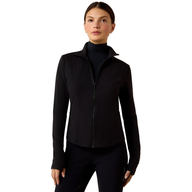 Ariat Womens Solveil Full Zip (Black)
