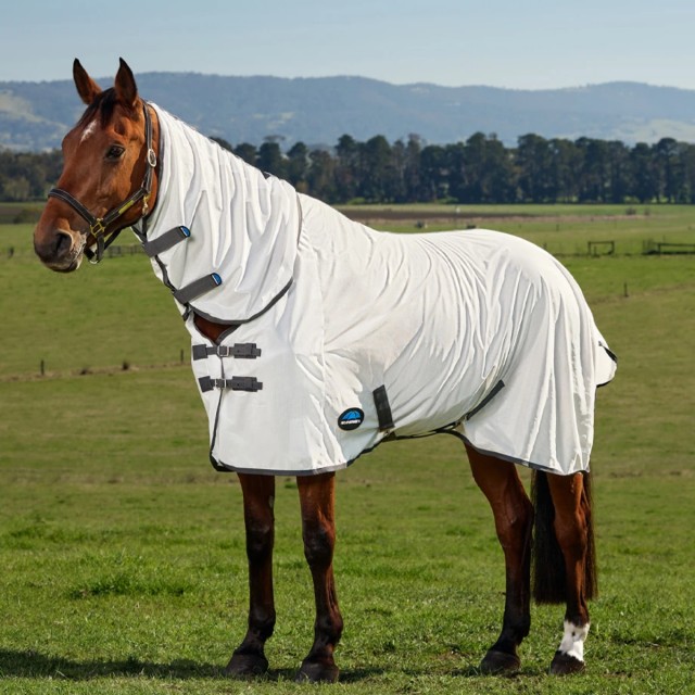 Weatherbeeta ComFiTec Tyro Fly Sheet Combo (White/Charcoal)