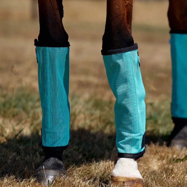 Weatherbeeta ComFiTec Dura-Mesh Fly Wraps (Turquoise/Black)