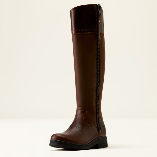 Ariat Women's Windsor Waterproof Boot (Tobacco Brown)