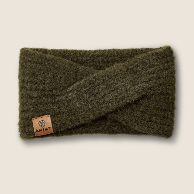Ariat Womens Chilton Headband (Olive)