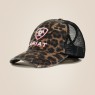 Ariat Womens Embossed Logo Cheetah Print Cap (Cheetah/Black)